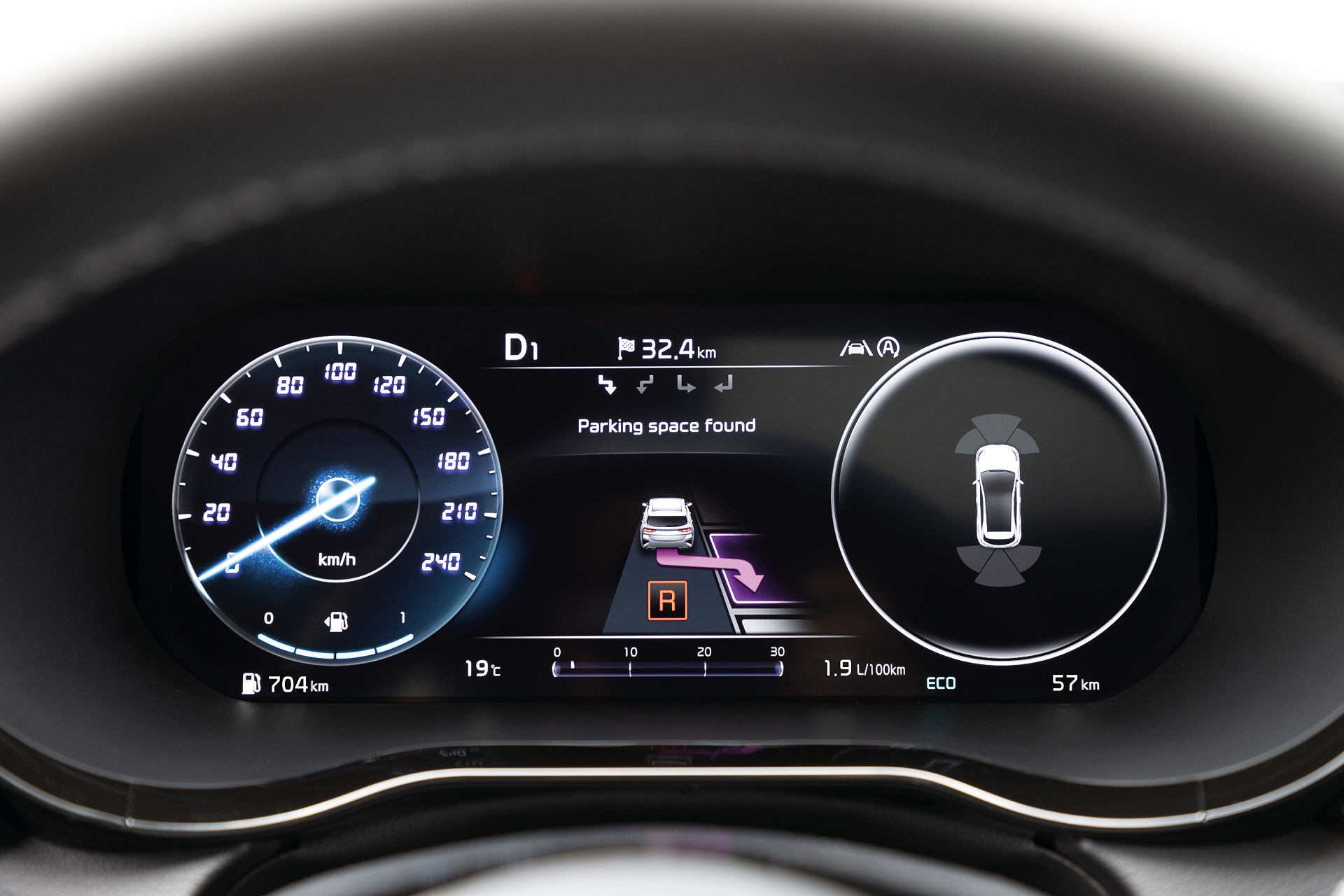 Download 2022 Kia Ceed SW - Digital Instrument Cluster HD Wallpaper 1920x1280 #15