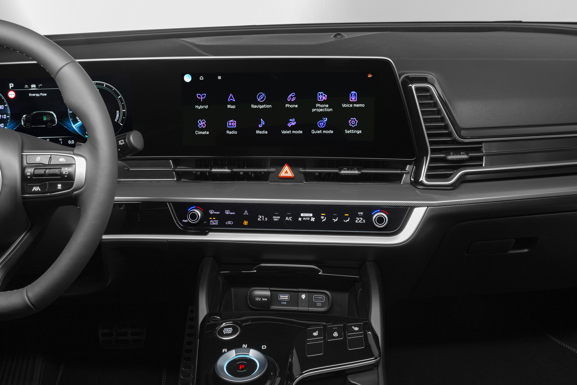 Download 2022 Kia Sportage GT-Line - Central Console HD Wallpaper 1920x1280 #27