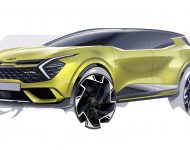 2022 Kia Sportage GT-Line - Design Sketch Wallpaper 190x150