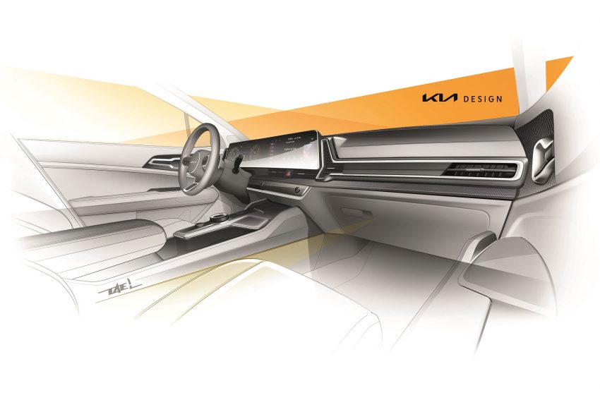2022 Kia Sportage GT-Line - Design Sketch Wallpaper 850x567 #59