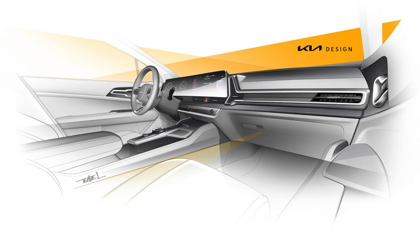 2022 Kia Sportage GT-Line - Design Sketch Wallpaper 850x478 #61