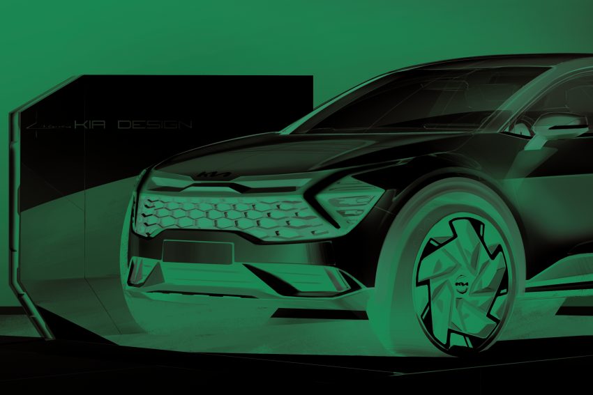 2022 Kia Sportage GT-Line - Design Sketch Wallpaper 850x567 #53