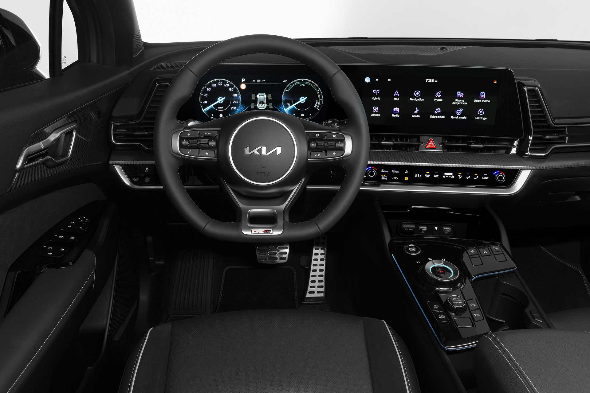 22 Kia Sportage Gt Line Interior Cockpit Wallpapers 33 Motortread