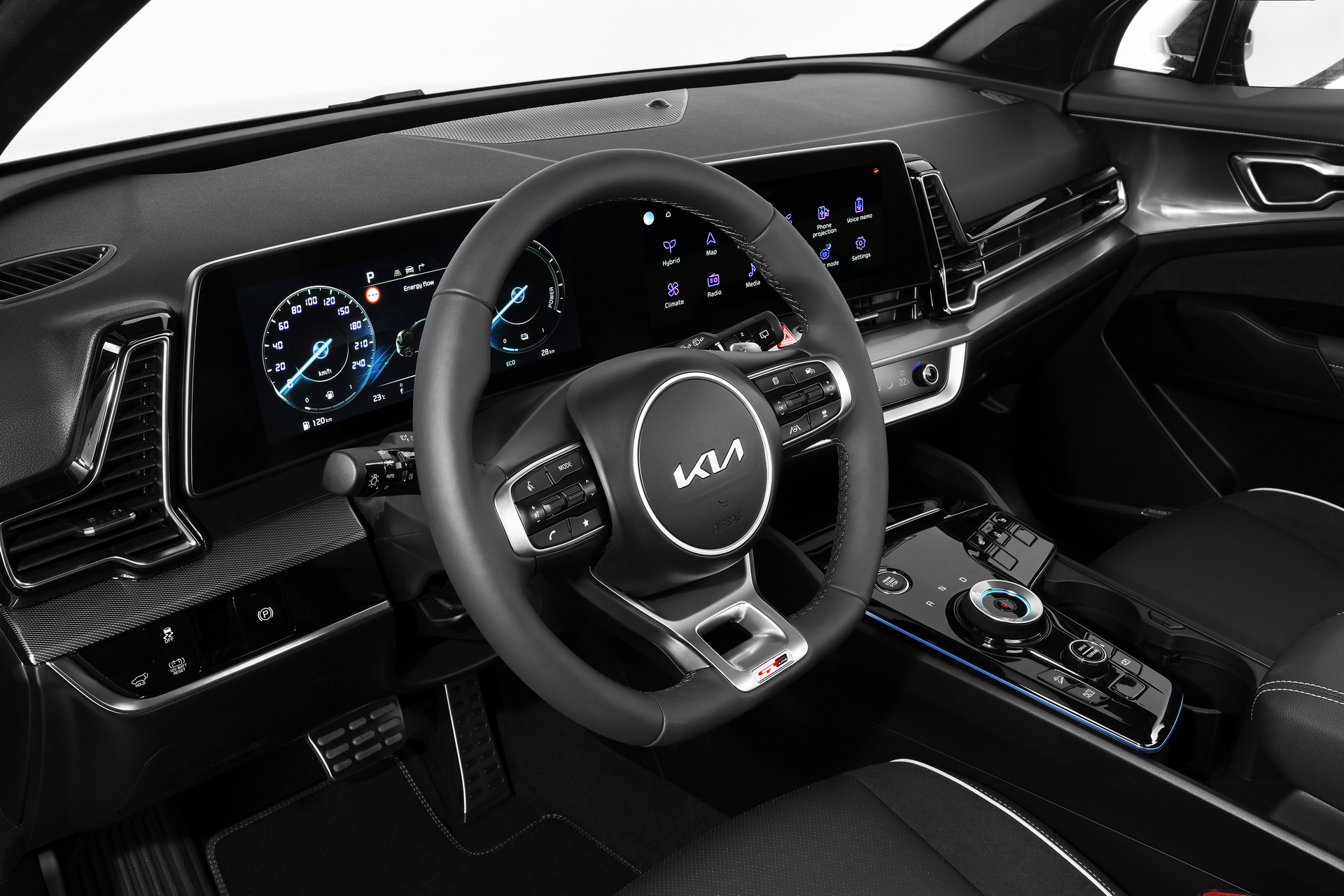 Download 2022 Kia Sportage GT-Line - Interior HD Wallpaper 1920x1280 #30