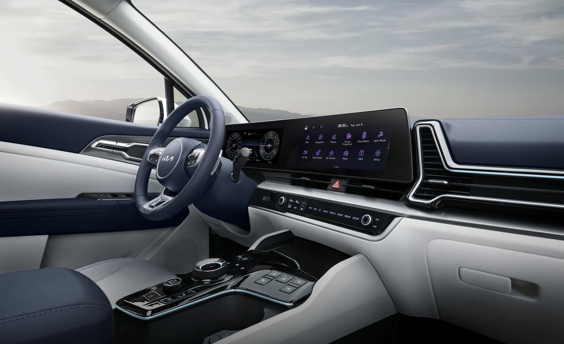 Download 2022 Kia Sportage - Interior HD Wallpaper 1920x1173 #35