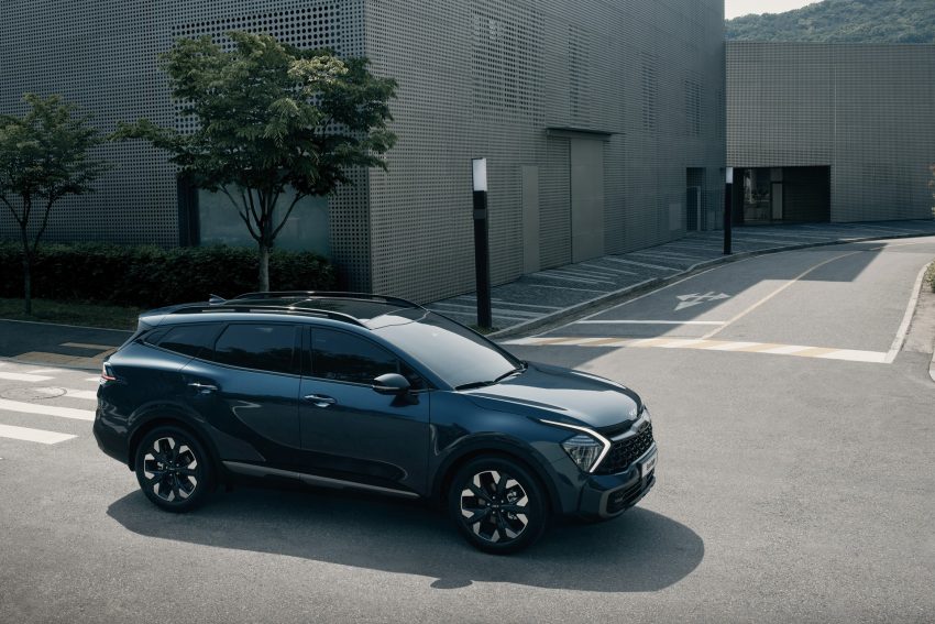 2022 Kia Sportage X-Line - Front Three-Quarter Wallpaper 850x567 #2