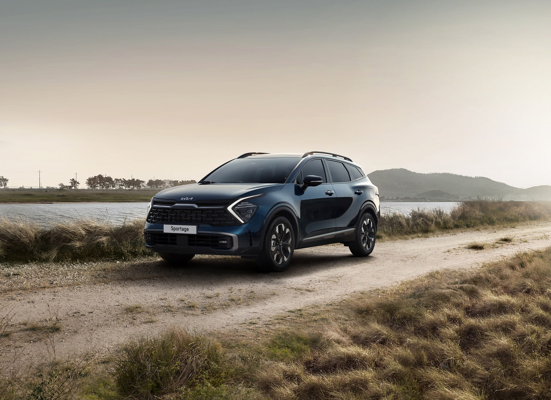 Download 2022 Kia Sportage X-Line - Front Three-Quarter HD Wallpaper 1920x1396 #4