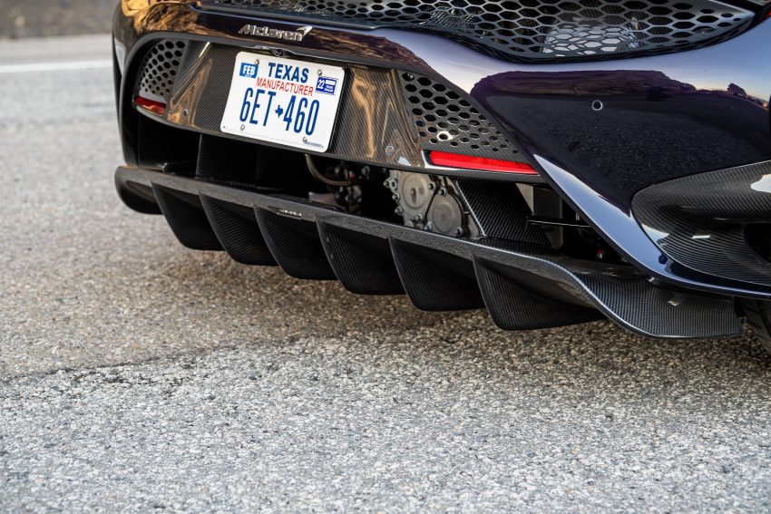 2022 McLaren 765LT Spider - Diffuser Wallpaper 850x567 #76