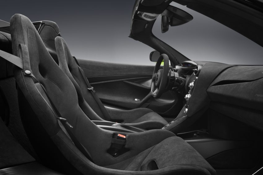 2022 McLaren 765LT Spider - Interior, Seats Wallpaper 850x567 #45