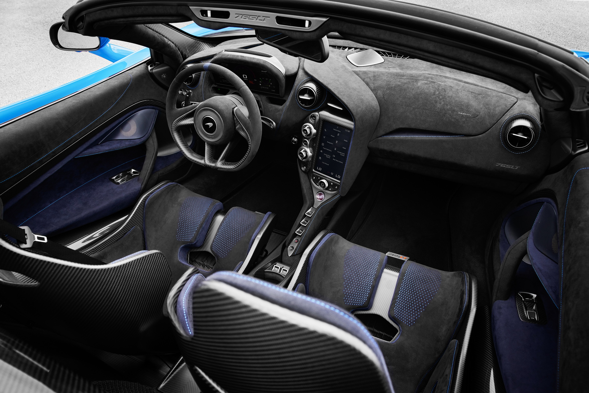 Download 2022 McLaren 765LT Spider - Interior HD Wallpaper 1920x1281 #26