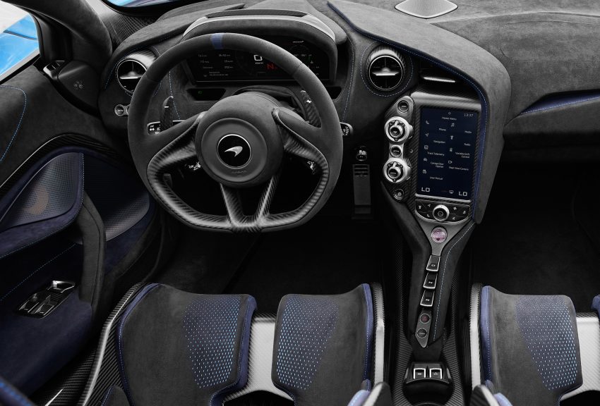 2022 McLaren 765LT Spider - Interior Wallpaper 850x576 #27