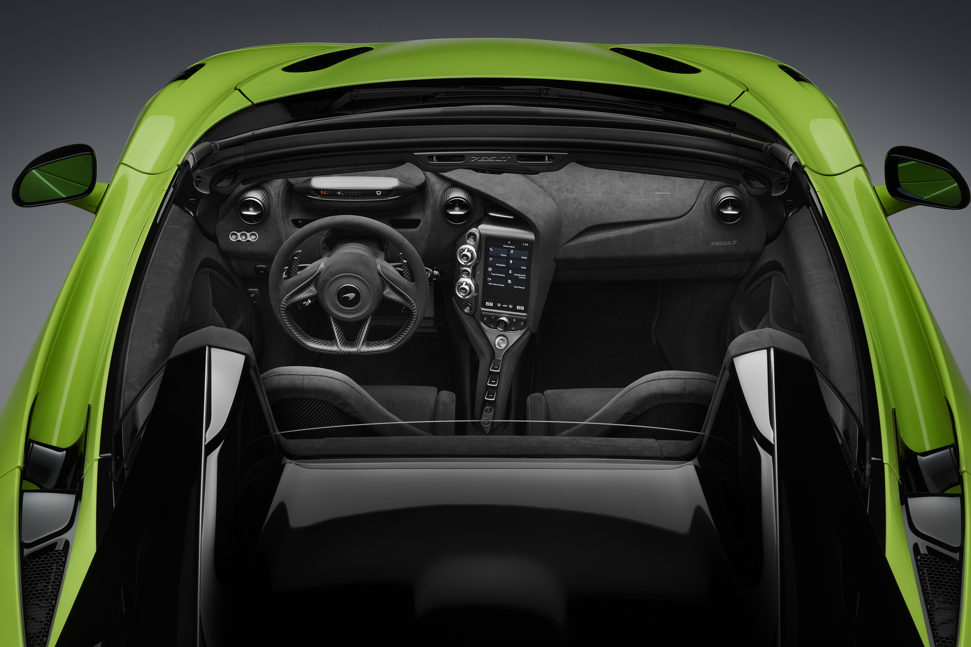 Download 2022 McLaren 765LT Spider - Interior HD Wallpaper 1920x1280 #44