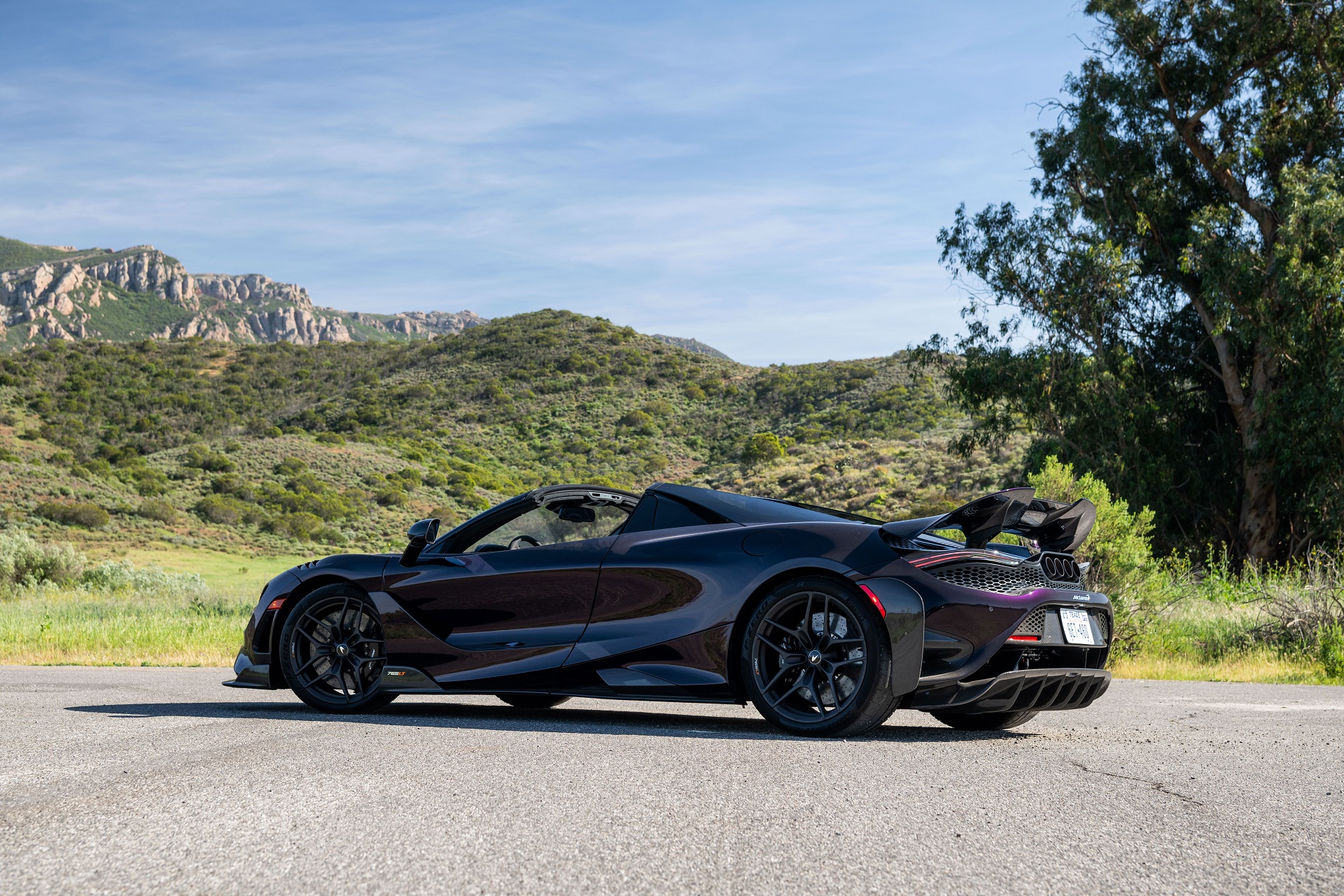 Download 2022 McLaren 765LT Spider - Rear Three-Quarter HD Wallpaper 1920x1280 #53