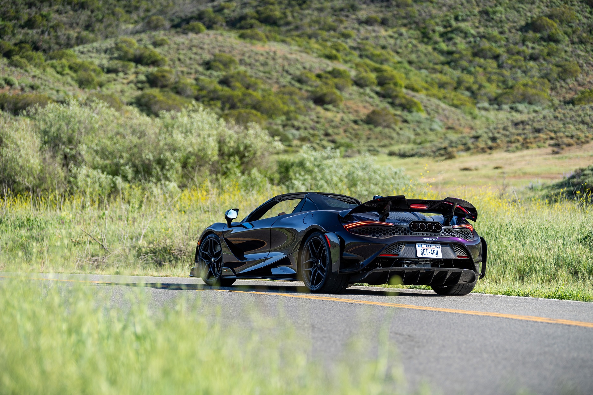 Download 2022 McLaren 765LT Spider - Rear Three-Quarter HD Wallpaper 1920x1280 #59