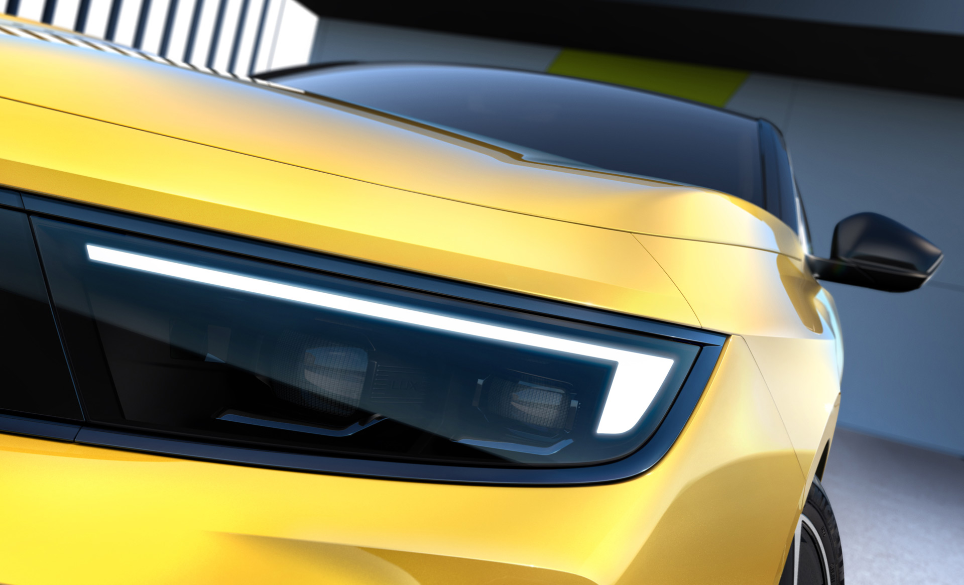 Download 2022 Opel Astra - Headlight HD Wallpaper 1920x1165 #13