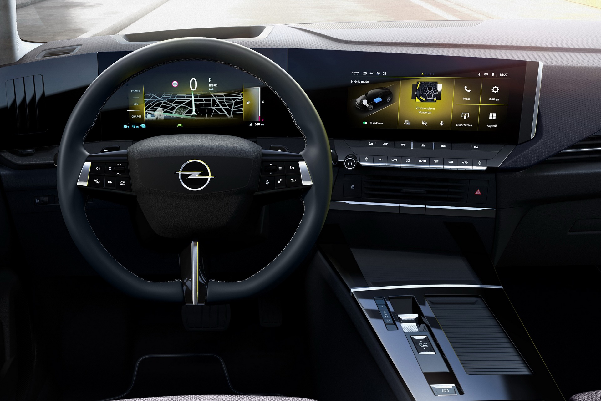 Download 2022 Opel Astra - Interior, Steering Wheel HD Wallpaper 1921x1282 #20