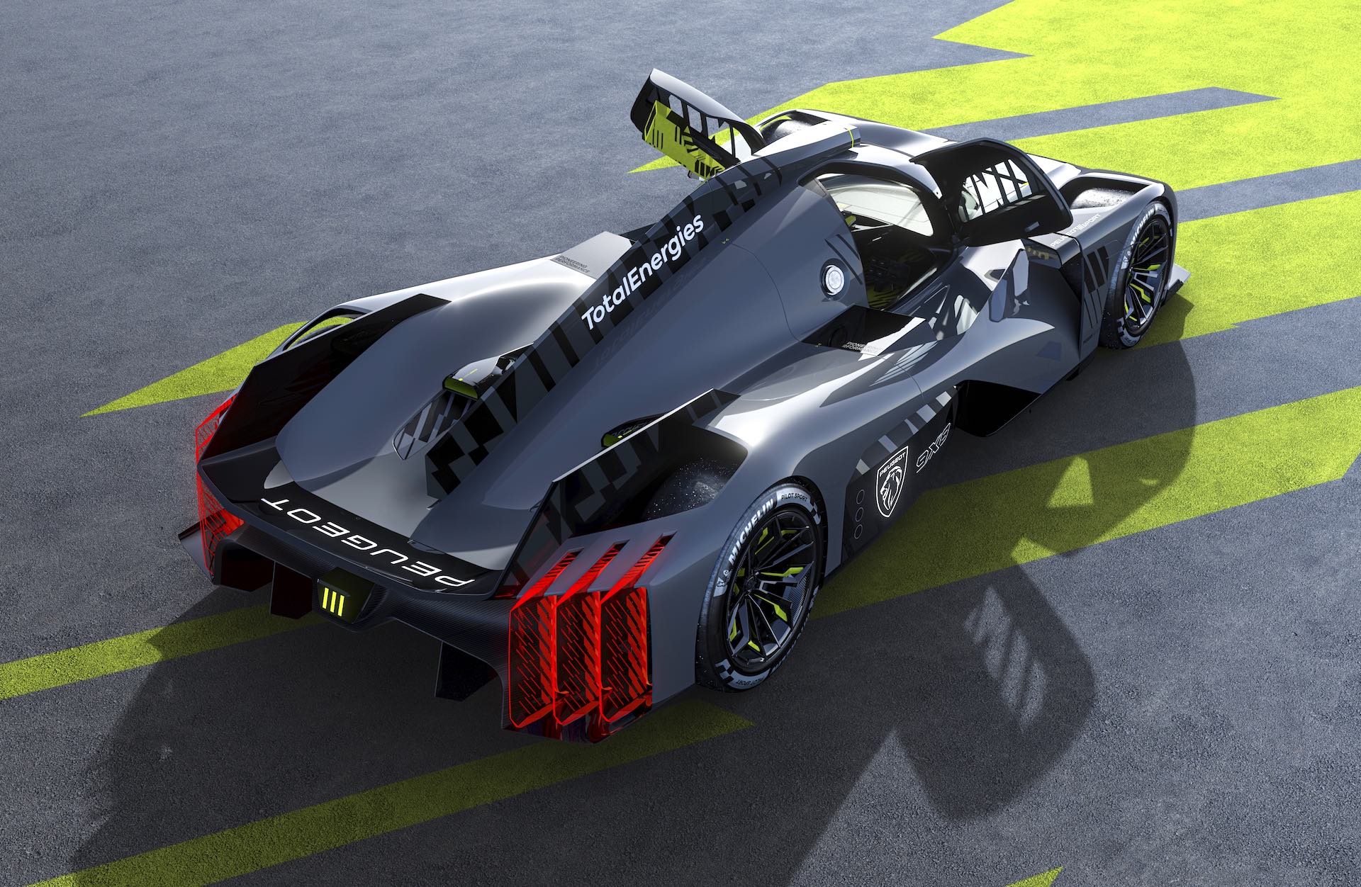 Download 2022 Peugeot 9X8 - Rear Three-Quarter HD Wallpaper 1920x1252 #4