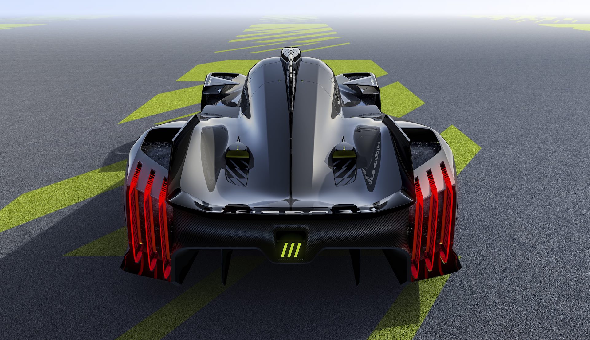 Download 2022 Peugeot 9X8 - Rear HD Wallpaper 1920x1107 #5