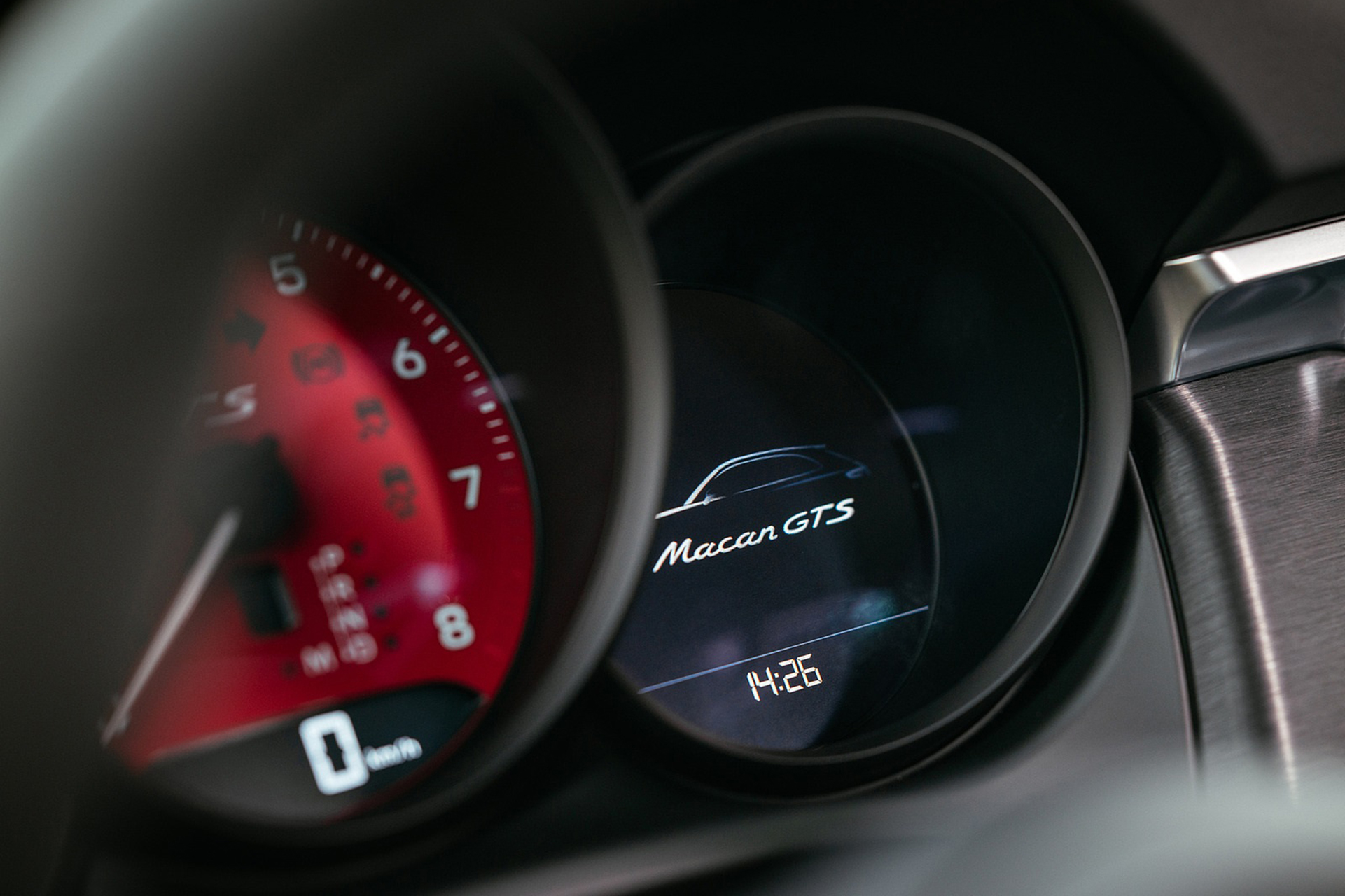 Download 2022 Porsche Macan GTS - Instrument Cluster HD Wallpaper 1921x1280 #100