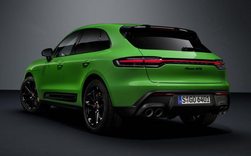 2022 Porsche Macan GTS with Sport Package - Rear Three-Quarter Wallpaper 850x527 #38