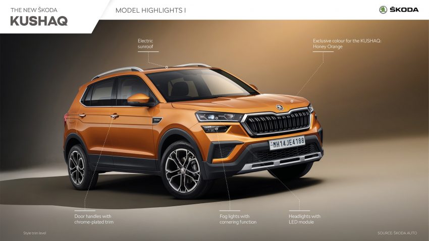 2022 Skoda Kushaq - Infographics Wallpaper 850x478 #26