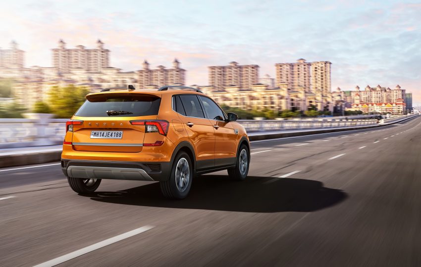 2022 Skoda Kushaq - Rear Three-Quarter Wallpaper 850x540 #4