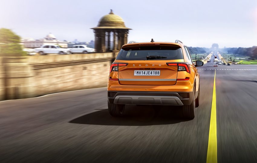 2022 Skoda Kushaq - Rear Wallpaper 850x540 #5