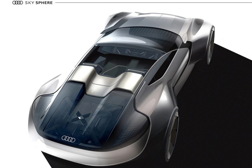 2021 Audi Skysphere Concept - Design Sketch Wallpaper 850x566 #70