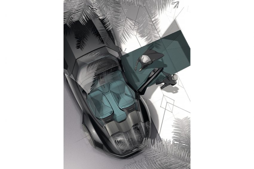 2021 Audi Skysphere Concept - Design Sketch Wallpaper 850x566 #78