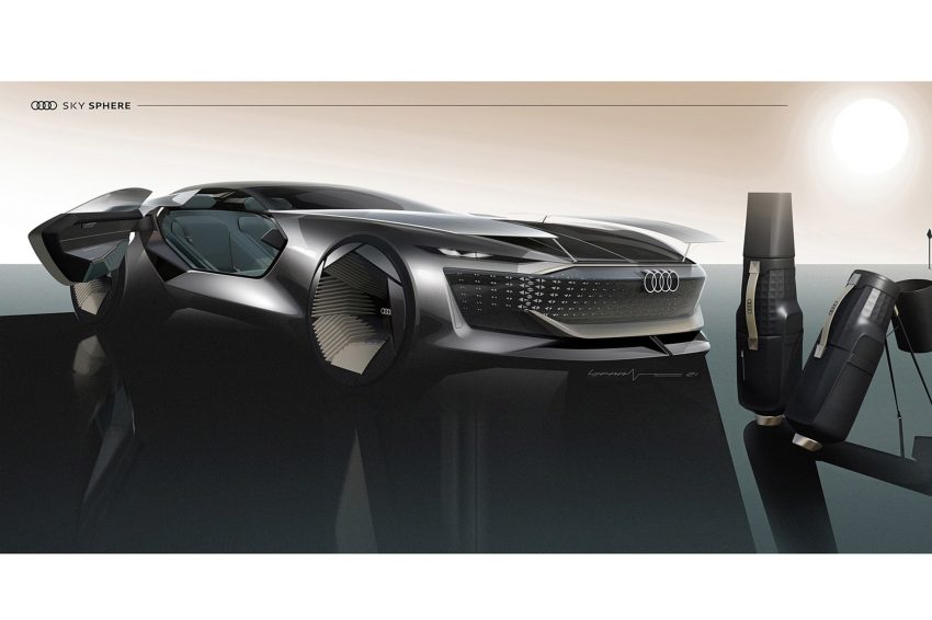 2021 Audi Skysphere Concept - Design Sketch Wallpaper 850x566 #77