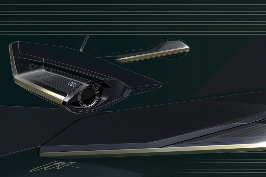 2021 Audi Skysphere Concept - Design Sketch Wallpaper 850x566 #81