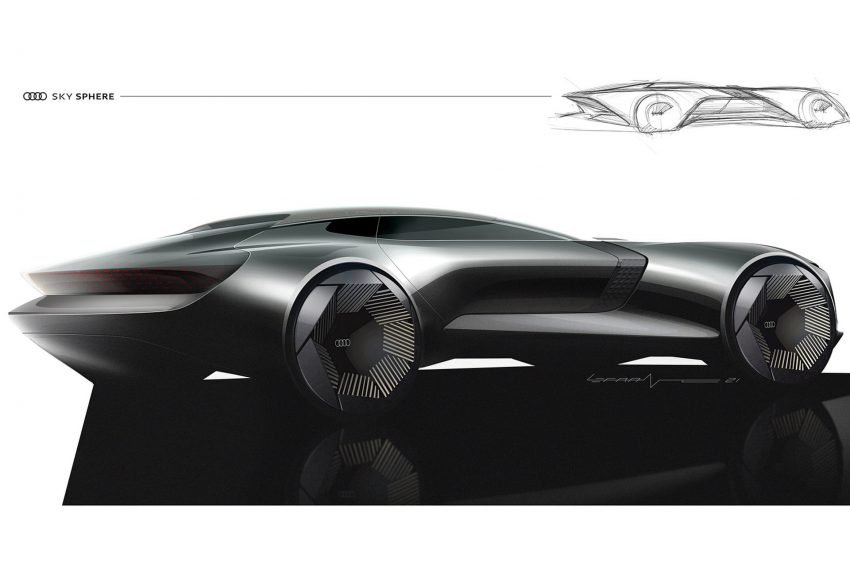 2021 Audi Skysphere Concept - Design Sketch Wallpaper 850x566 #72