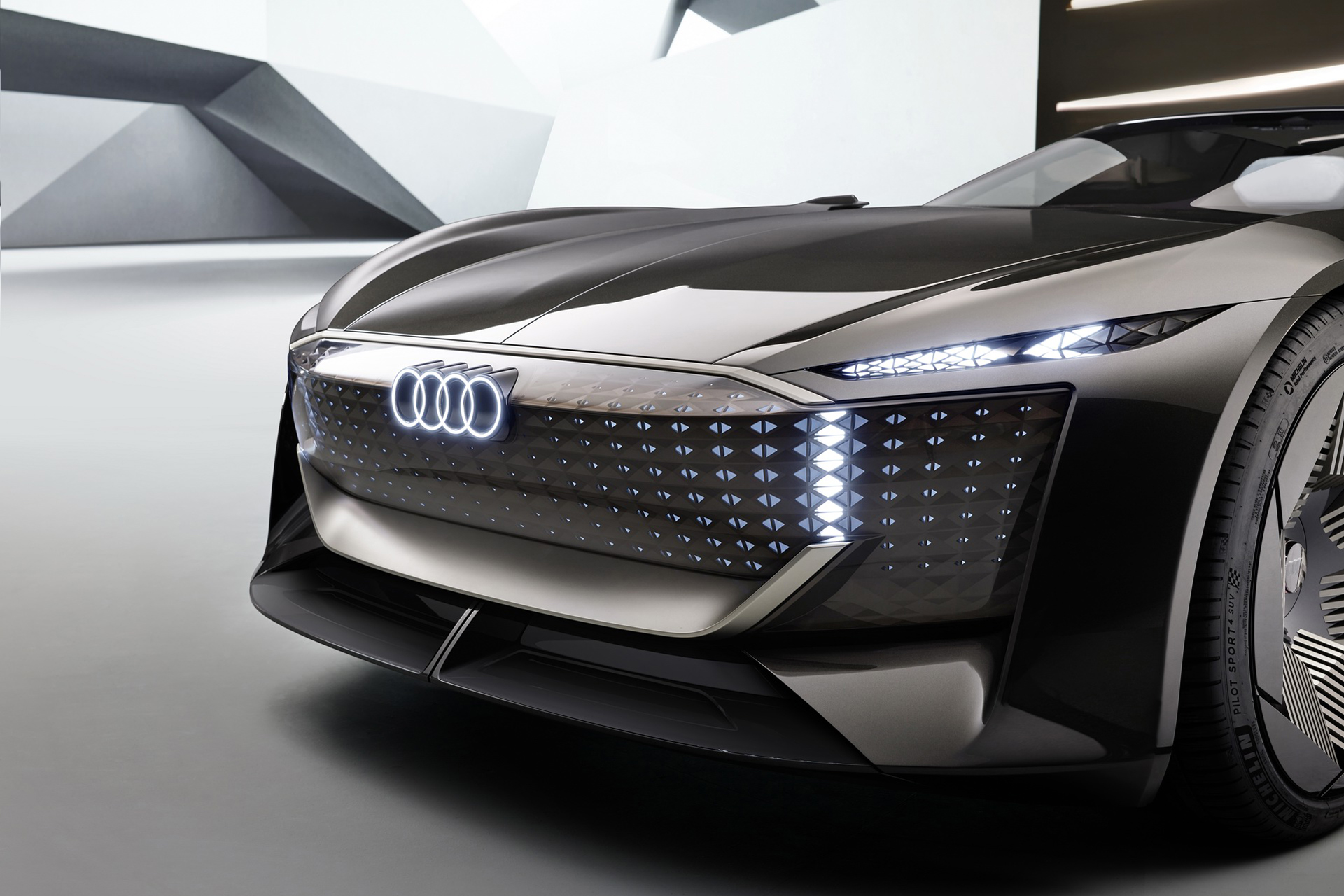 Download 2021 Audi Skysphere Concept - Front Bumper HD Wallpaper 1920x1280 #46