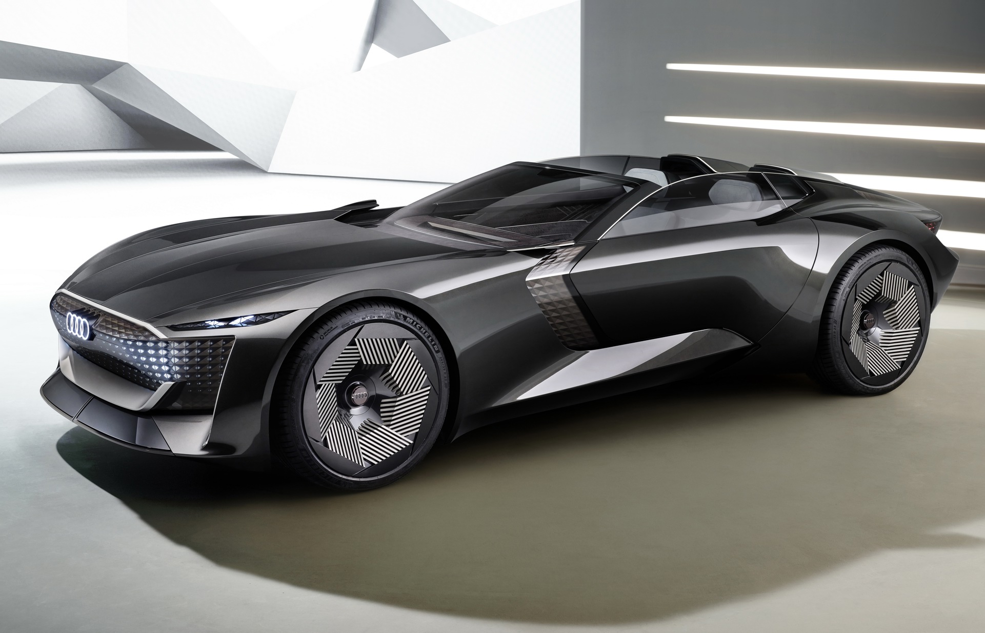 Download 2021 Audi Skysphere Concept - Front Three-Quarter HD Wallpaper 1921x1234 #33