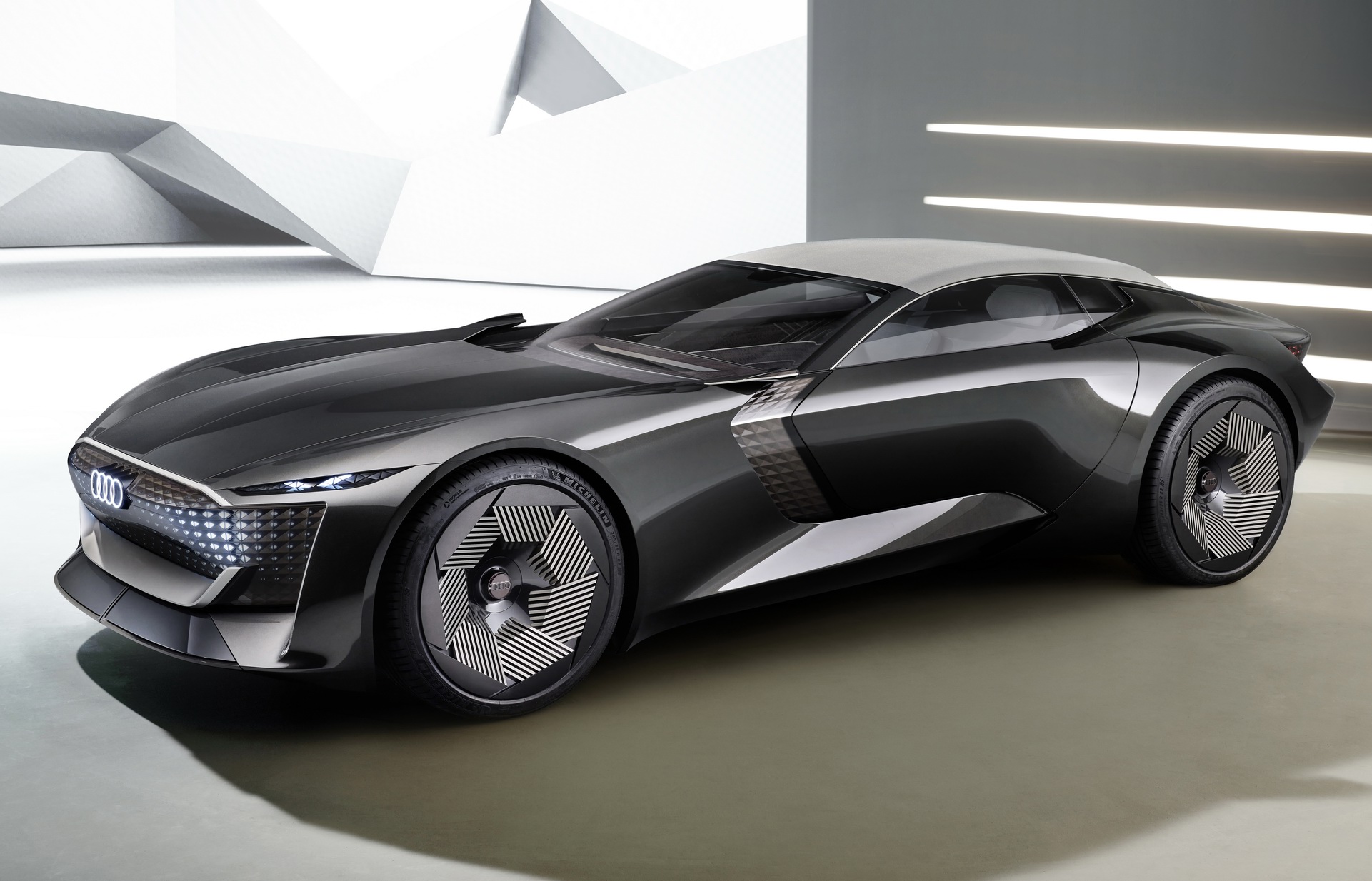 Download 2021 Audi Skysphere Concept - Front Three-Quarter HD Wallpaper 1921x1234 #34