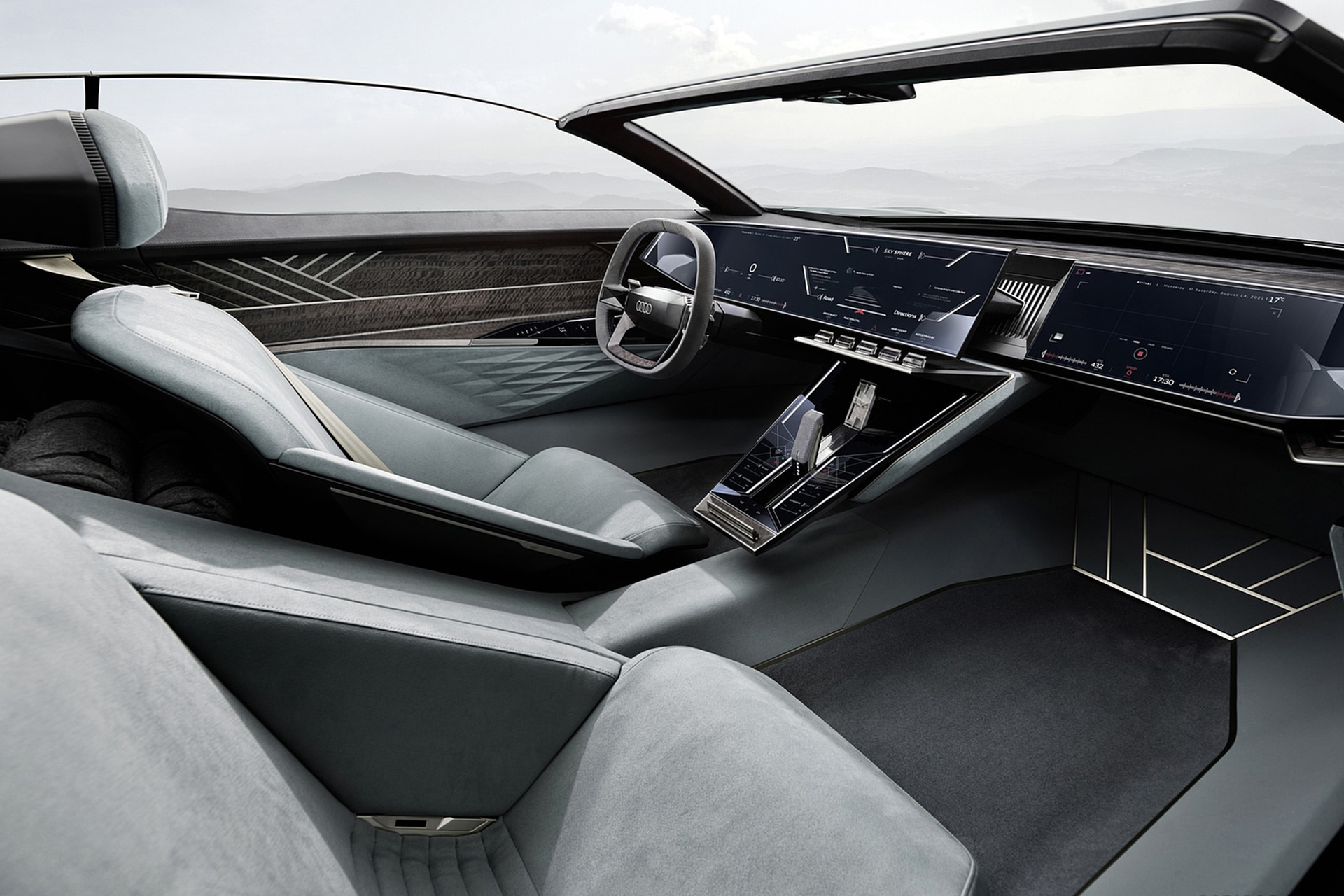 Download 2021 Audi Skysphere Concept - Interior, Detail HD Wallpaper 1920x1280 #59
