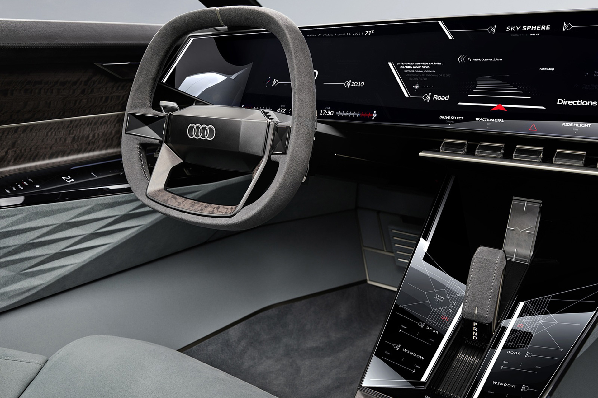 Download 2021 Audi Skysphere Concept - Interior, Detail HD Wallpaper 1920x1279 #60