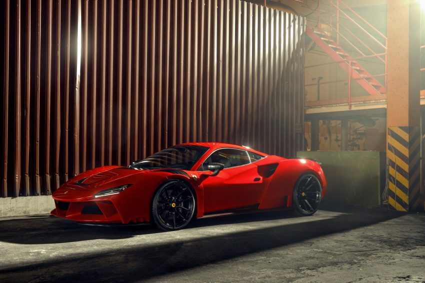 2021 Ferrari F8 Tributo N-Largo by Novitec - Front Three-Quarter Wallpaper 850x567 #2
