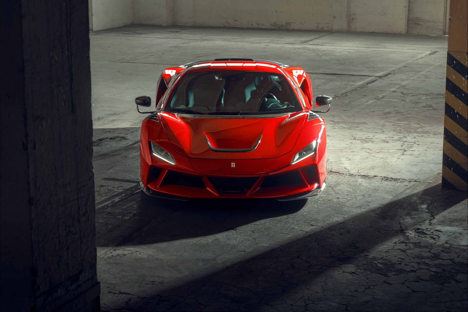 Download 2021 Ferrari F8 Tributo N-Largo by Novitec - Front HD Wallpaper 1921x1282 #5
