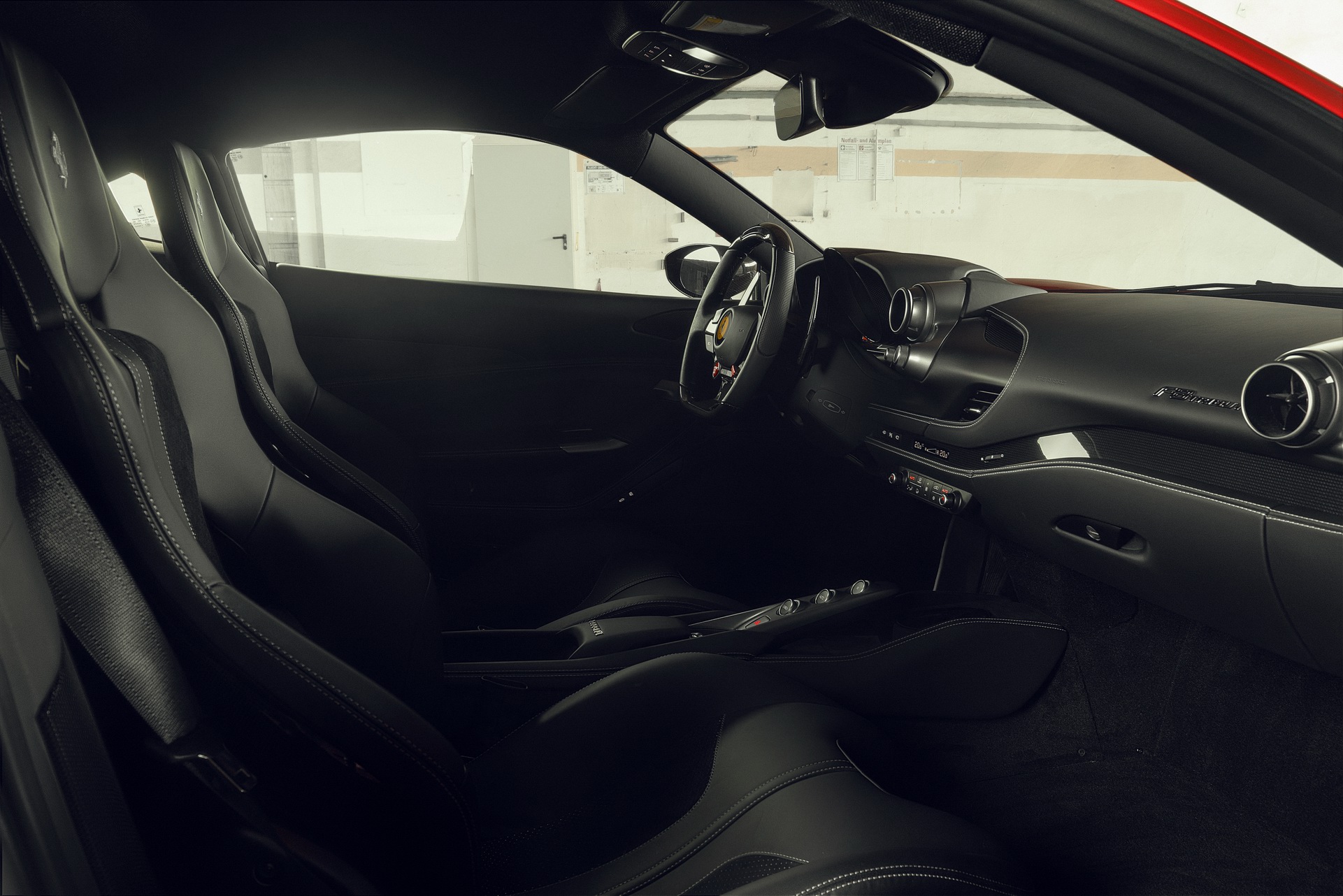 Download 2021 Ferrari F8 Tributo N-Largo by Novitec - Interior HD Wallpaper 1921x1282 #16