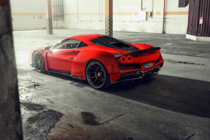 2021 Ferrari F8 Tributo N-Largo by Novitec - Rear Three-Quarter Wallpaper 850x567 #6