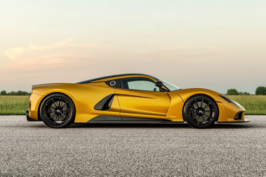 2021 Hennessey Venom F5 Mojave Gold - Side Wallpaper 850x567 #3