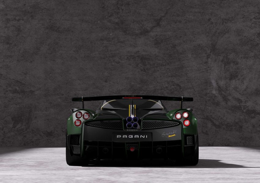 2021 Pagani Huayra BC Pacchetto Tempesta - Rear Wallpaper 850x601 #3