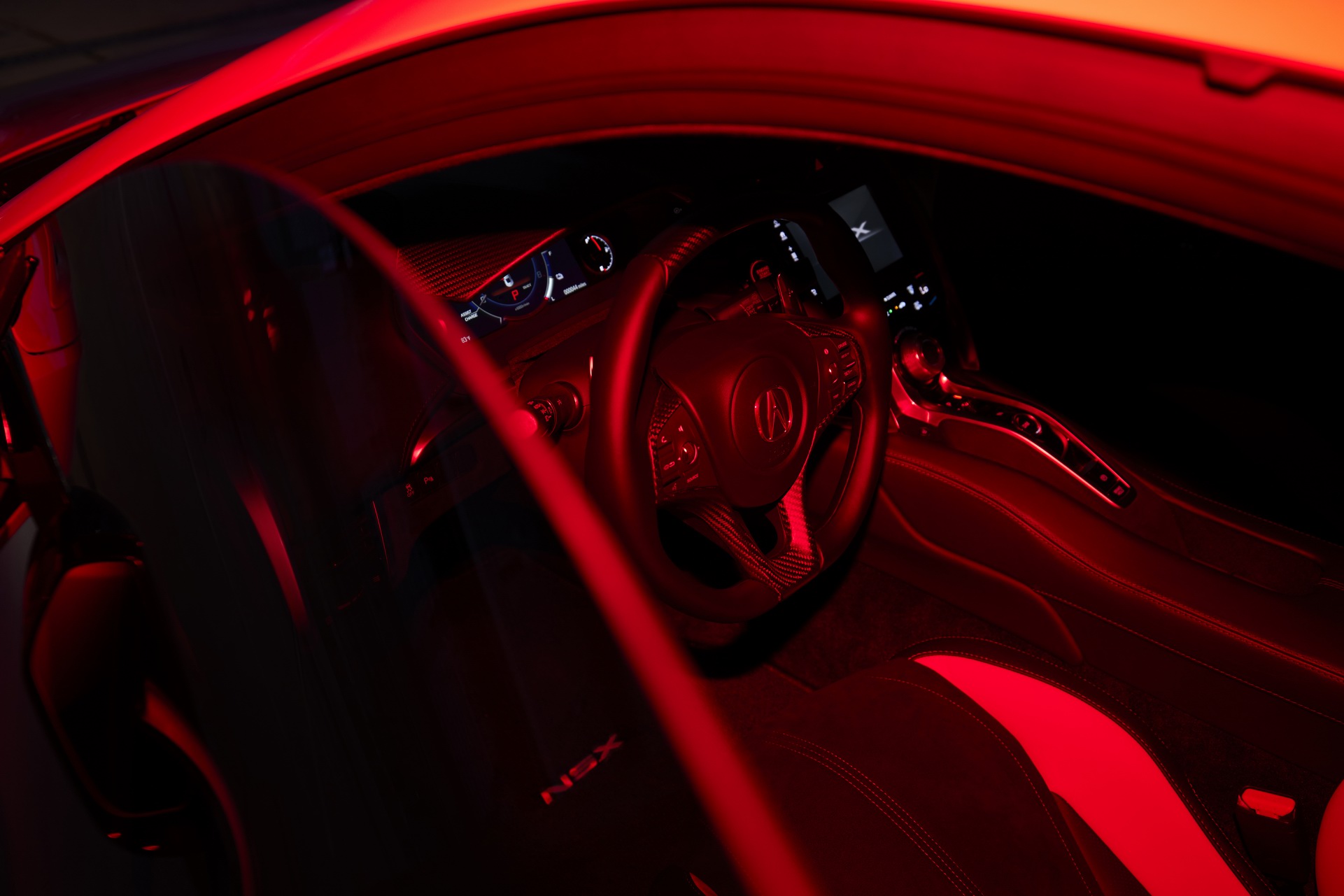 Download 2022 Acura NSX Type S - Interior, Steering Wheel HD Wallpaper 1921x1281 #39
