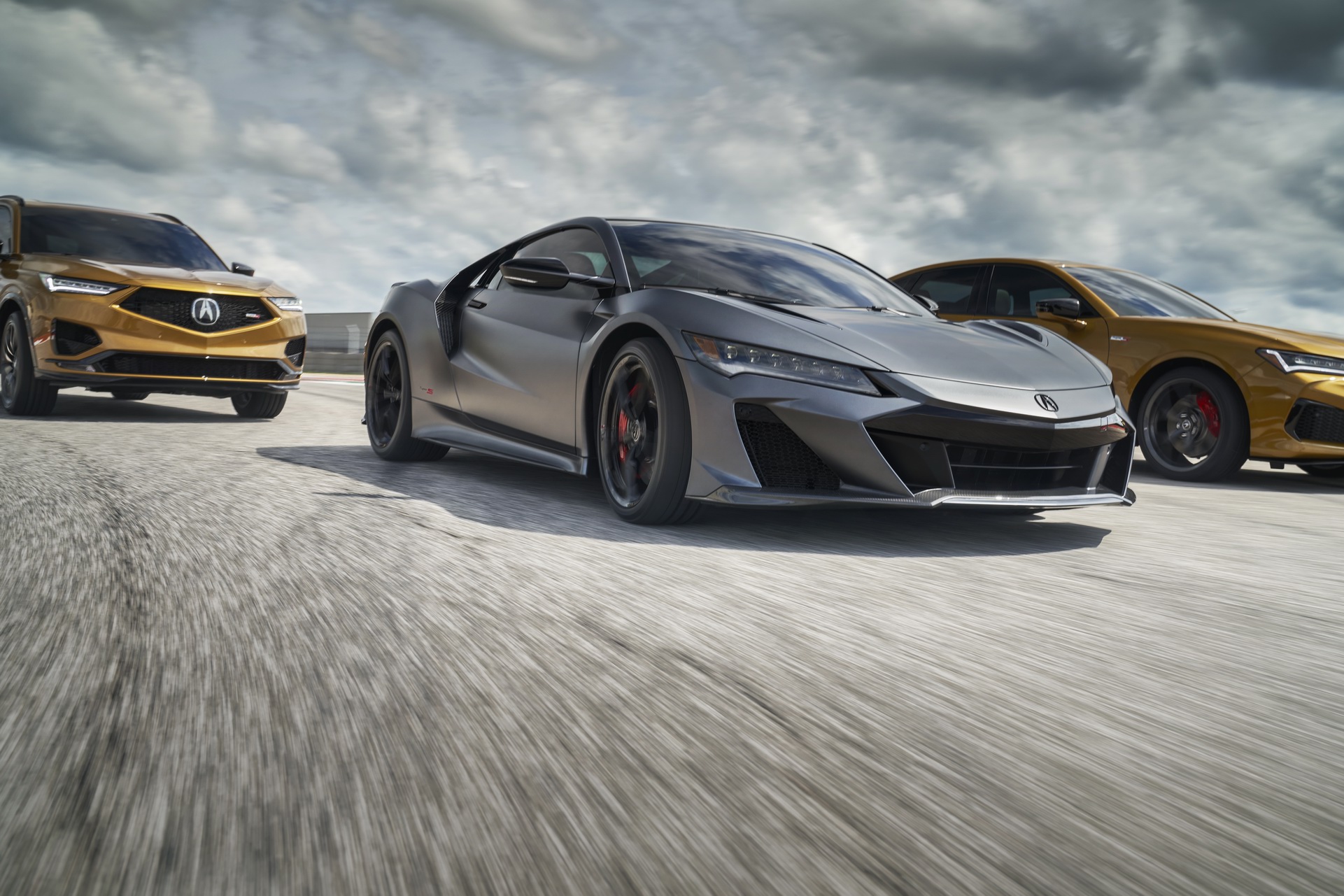 Download 2022 Acura NSX Type S and Family - Front Three-Quarter HD Wallpaper 1921x1281 #2