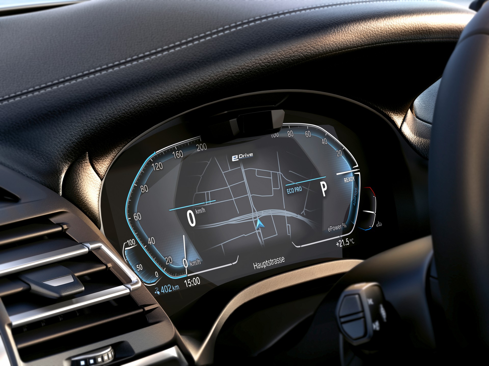 Download 2022 BMW iX3 - Digital Instrument Cluster HD Wallpaper 1920x1440 #27