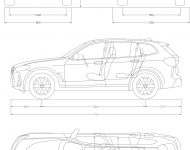 2022 BMW iX3 - Dimensions Wallpaper 190x150