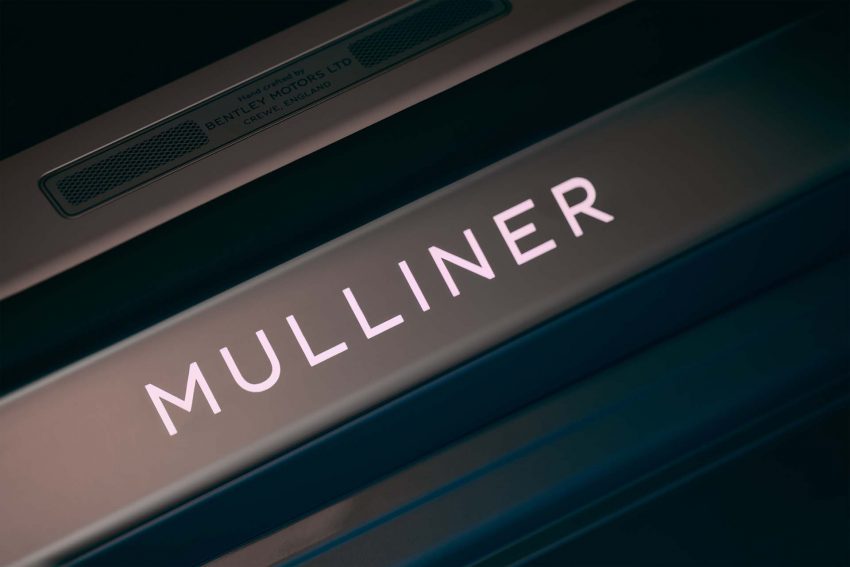 2022 Bentley Flying Spur Mulliner - Door Sill Wallpaper 850x567 #13