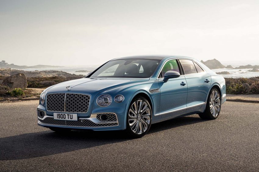 2022 Bentley Flying Spur Mulliner - Front Three-Quarter Wallpaper 850x567 #1