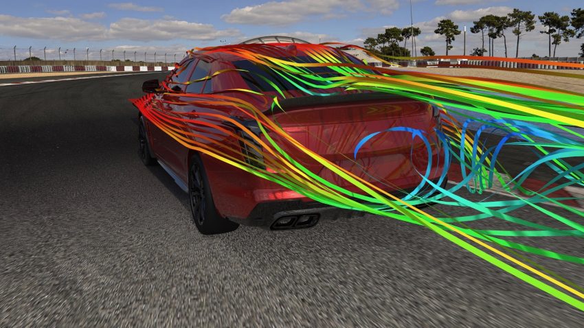 2022 Cadillac CT4-V Blackwing - Aerodynamics HD Wallpapers 850x478 #73 2022 Cadillac CT4-V Blackwing - Aerodynamics Wallpaper 850x478 #73